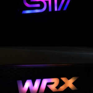 Emblema WRX/STI LED