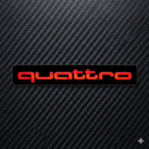 Emblema LED QUATTRO