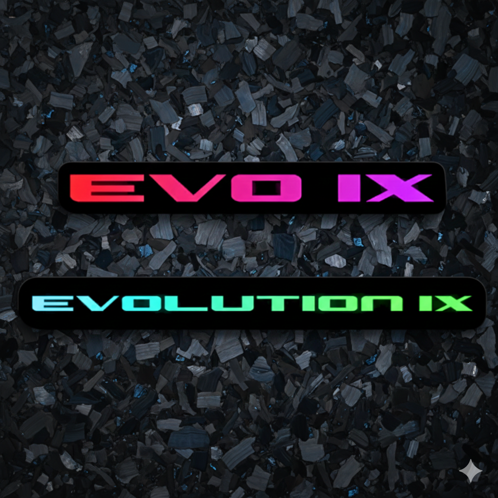 Emblema LED EVO VIII