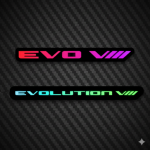 Emblema LED EVO VIII / EVOLUTION VIII